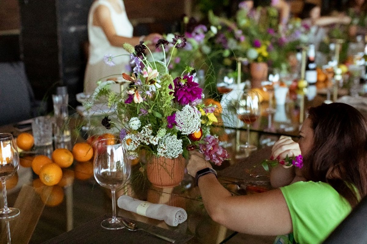 Floresiendom - Taller de arreglos florales y cata de postres